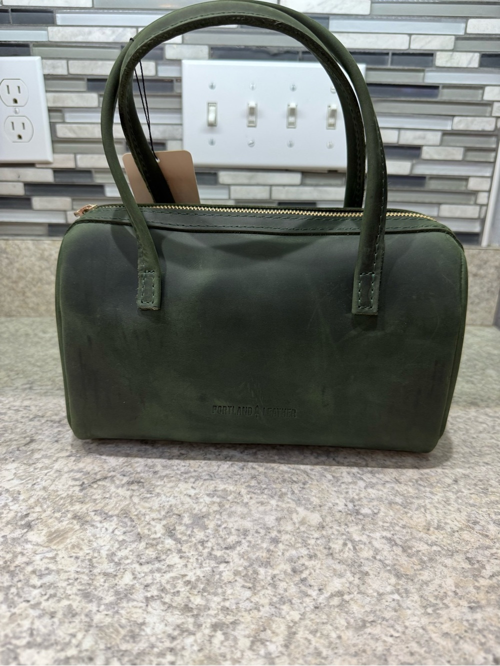 Portland Leather Evergreen large Sloan Leather doctor Bag - Picture 1 of 4